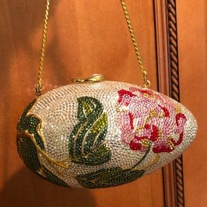 Judith Leiber Vintage Faberge Egg Minaudiere Clutch Bag